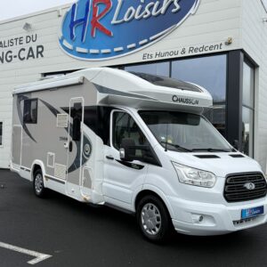 Chausson 758 EB Titanium Lit central + Lit pavillon + Lit dinette + Boite automatique