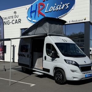Fourgon CrossCamp 541 Canapé convertible + Lit de toit relevable + Options + Attelage